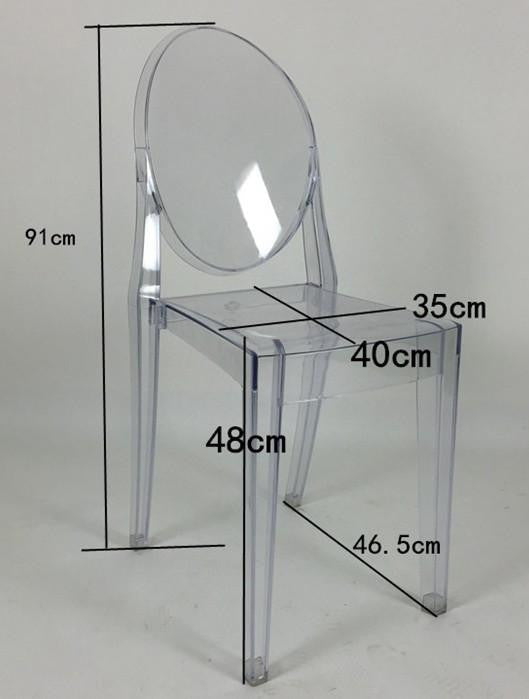 Ghost Chair Dimensions 