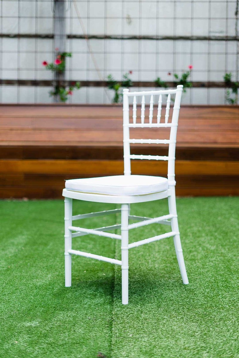 White Wooden Tiffany Chair for sale
