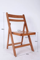 BULK 52+ Slatted Americana Chairs - Natural Timber