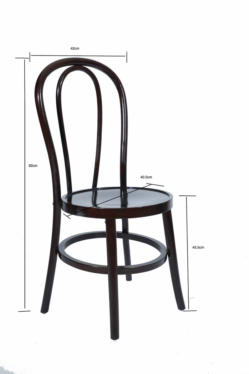 Thornet bentwood dark chair