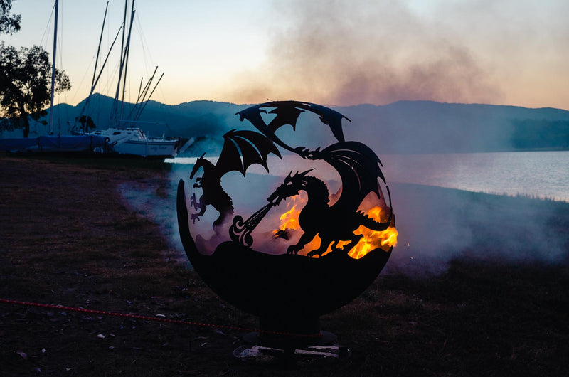 dragon firepit sphere for sale