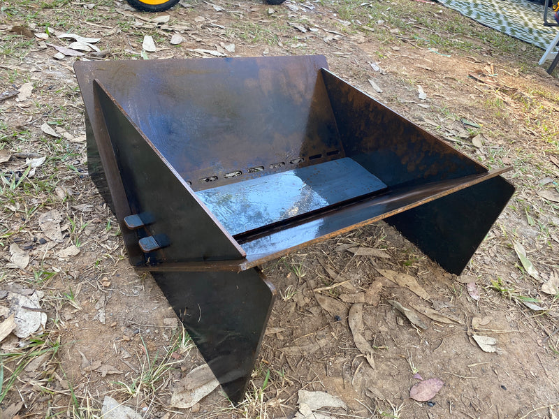 steel camping fire pit