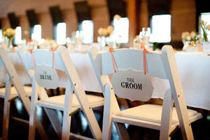 White Americana Wedding Chairs Wholesale