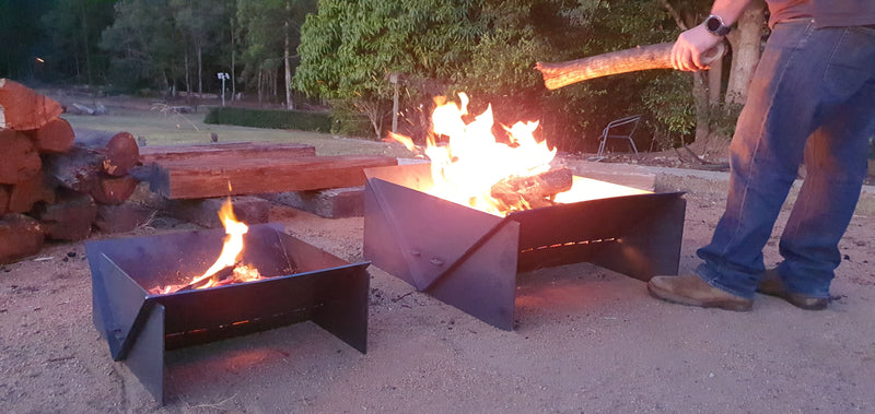 Want a Fire Pit for Camping or just for Occasional Use? We have the Answer!! Collapsible Fire Pits