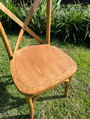 Natural Oakwood Cross back Chairs