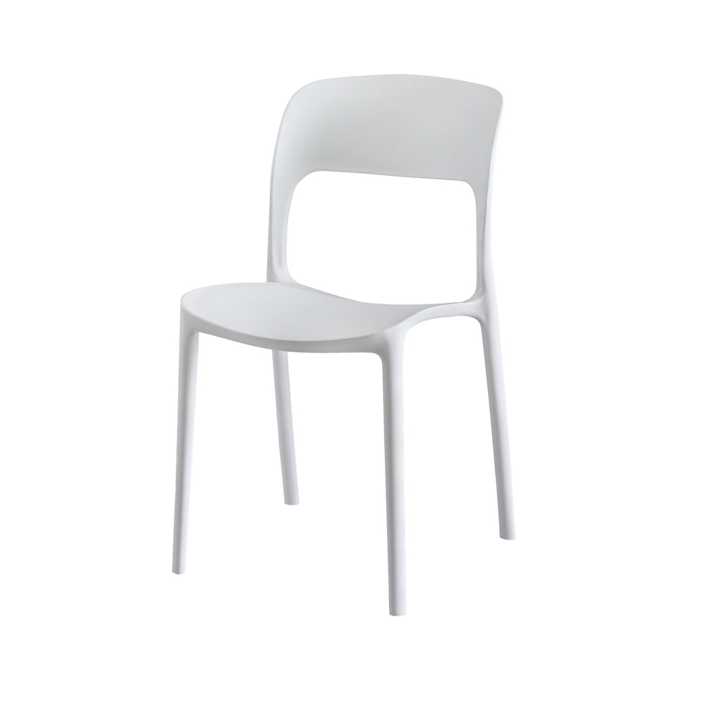 Coffee Shop Style Chair - Set of 4 - White