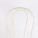 Resin Faux Wood Bentwood / Thonet Chair - WHITE Square Seat with etching