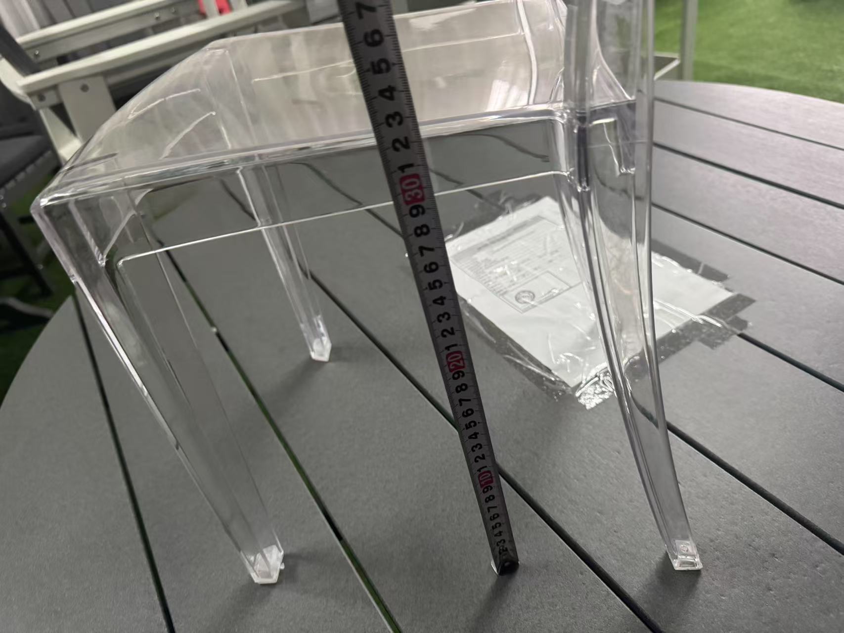 KIDS Ghost Chairs - Clear