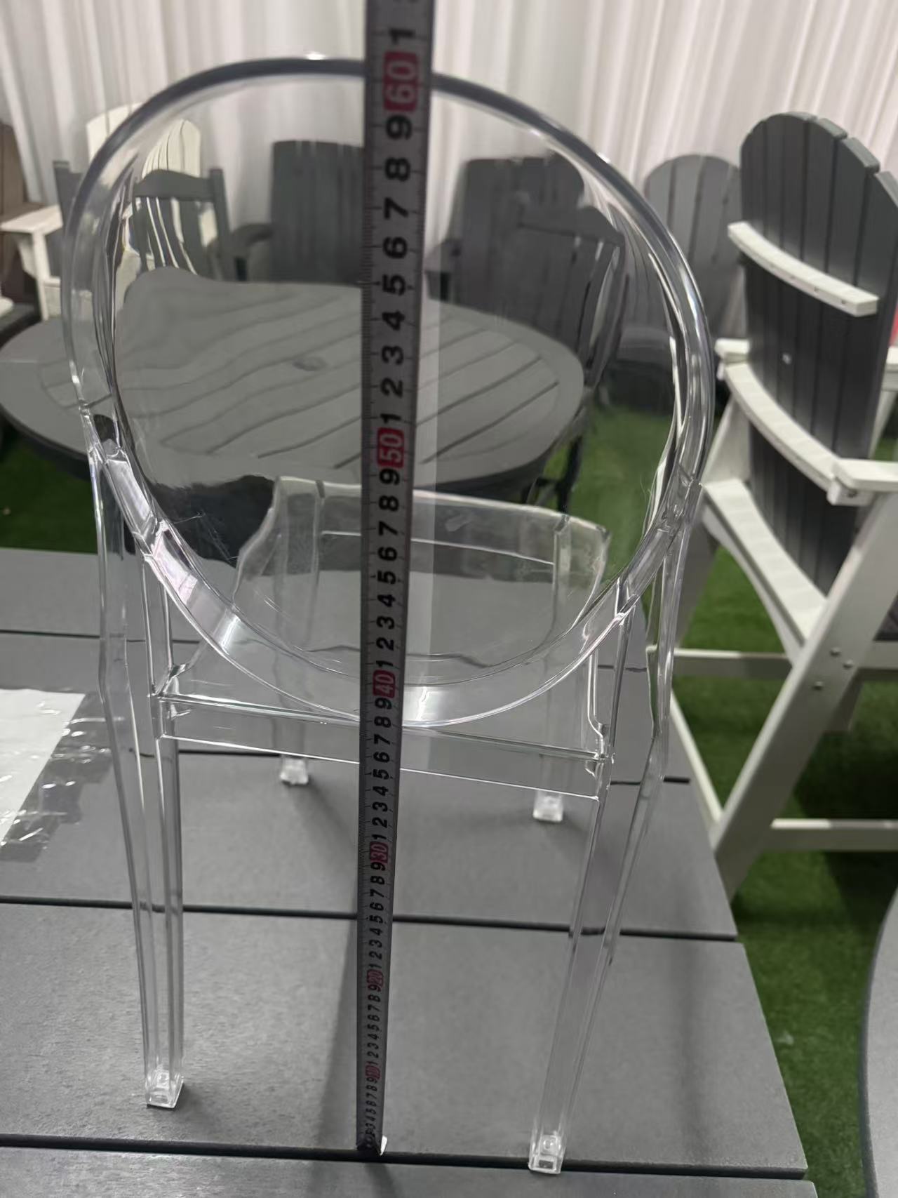 KIDS Ghost Chairs - Clear