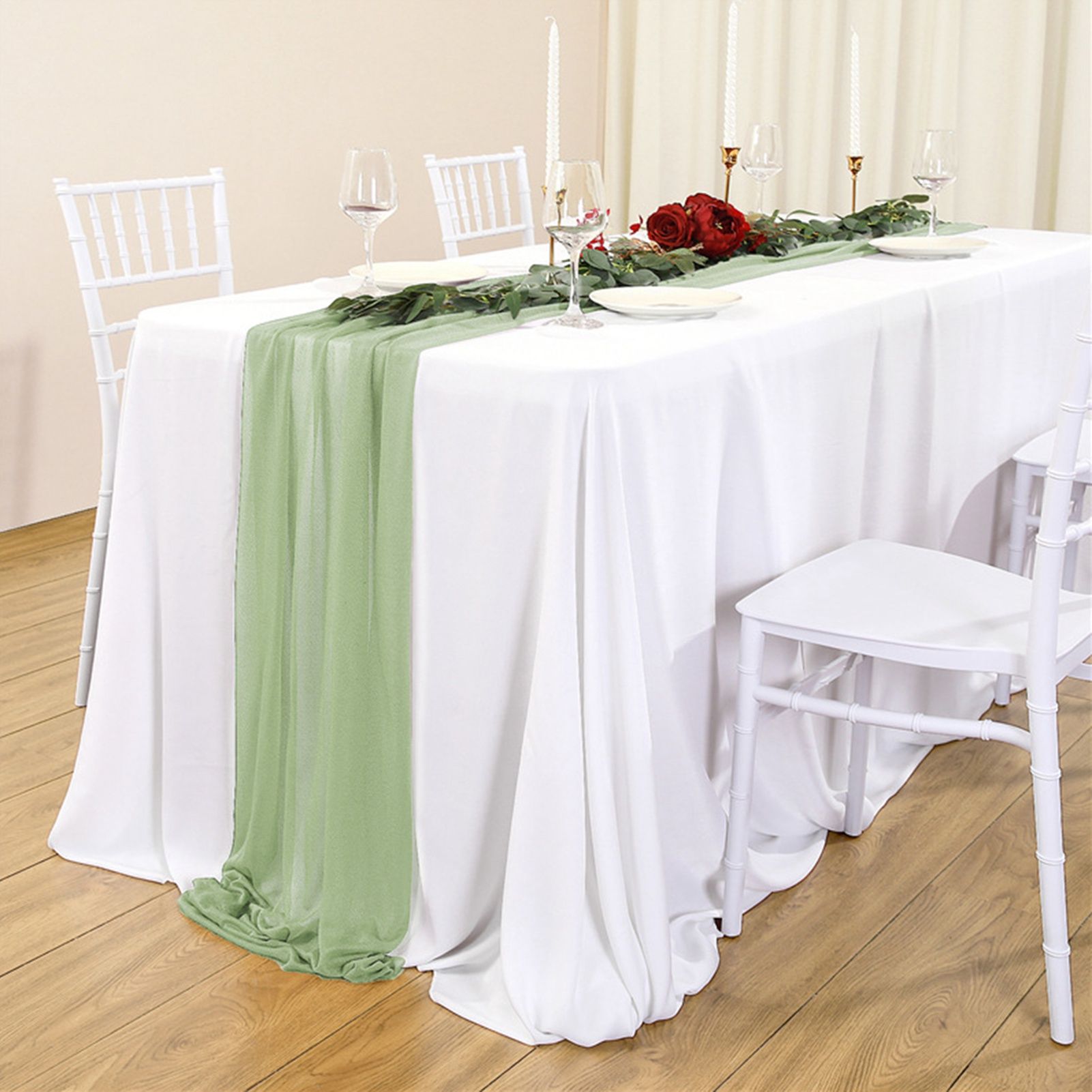 Arch Drapery Tulle Curtains Outdoor Wedding Arch Background Party Photography Veil