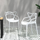 Cafe Style Chair - Set of 4 - White