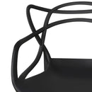Cafe Style Chair - Set of 4 - Black
