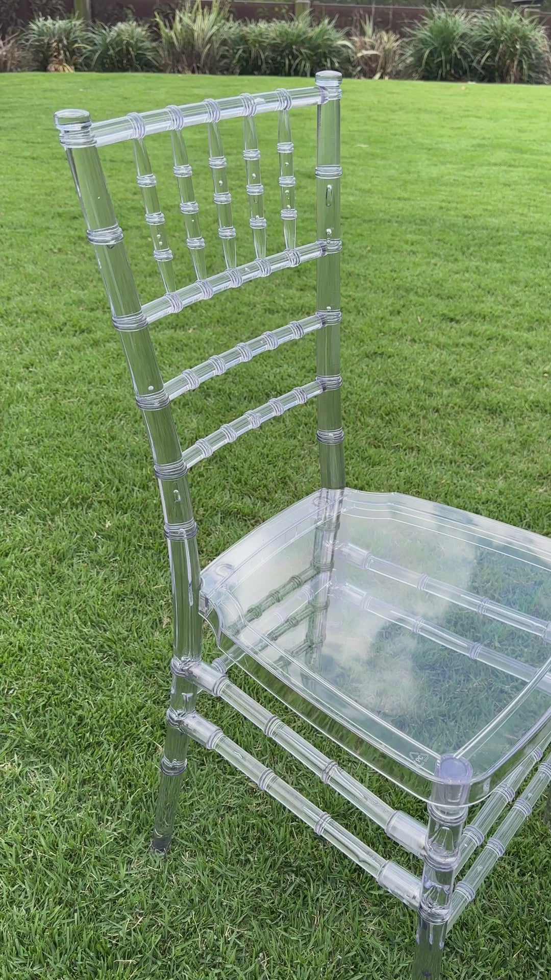 Clear Tiffany Chair | Clear Chiarvari Chair