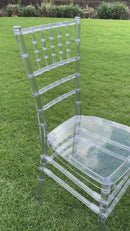 Clear Tiffany Chair | Clear Chiarvari Chair