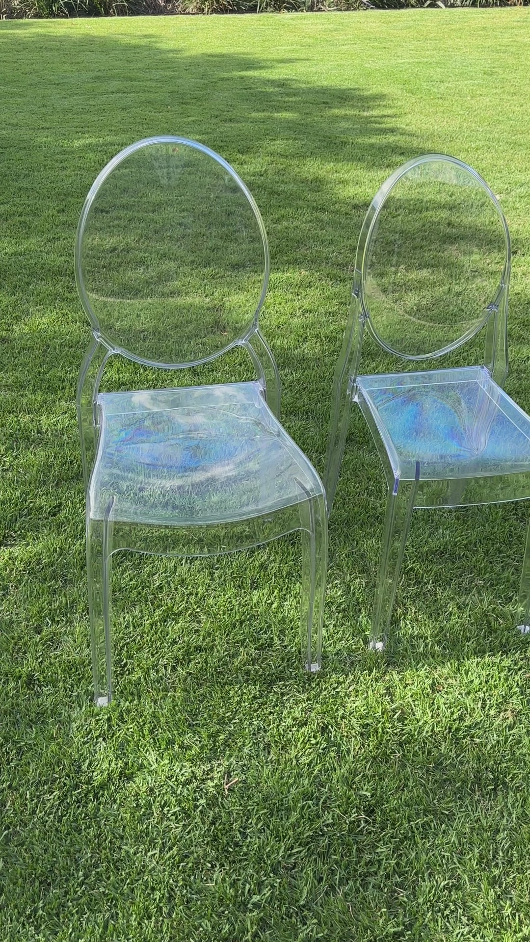 Ghost Chair Clear Large seat -$90each