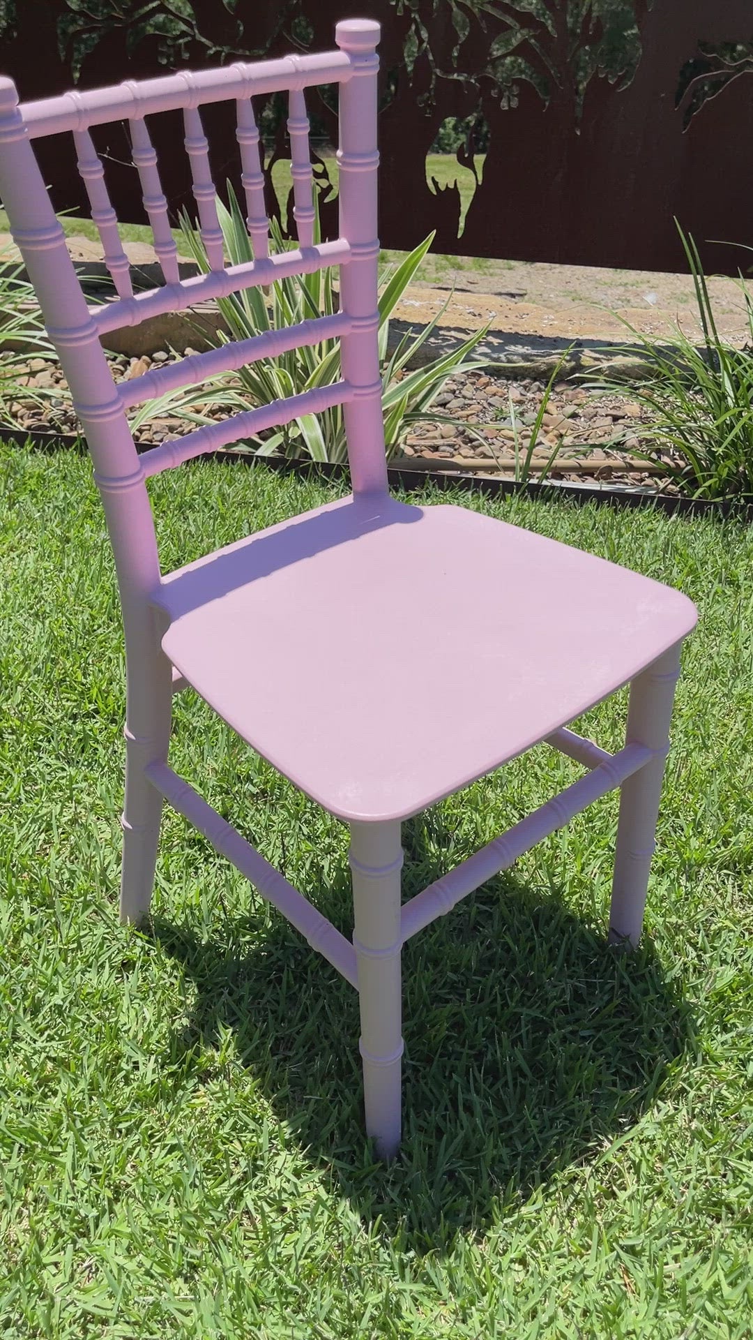 Kids Tiffany Chair Pink Resin | Kids Chiavari Chair -$30 each