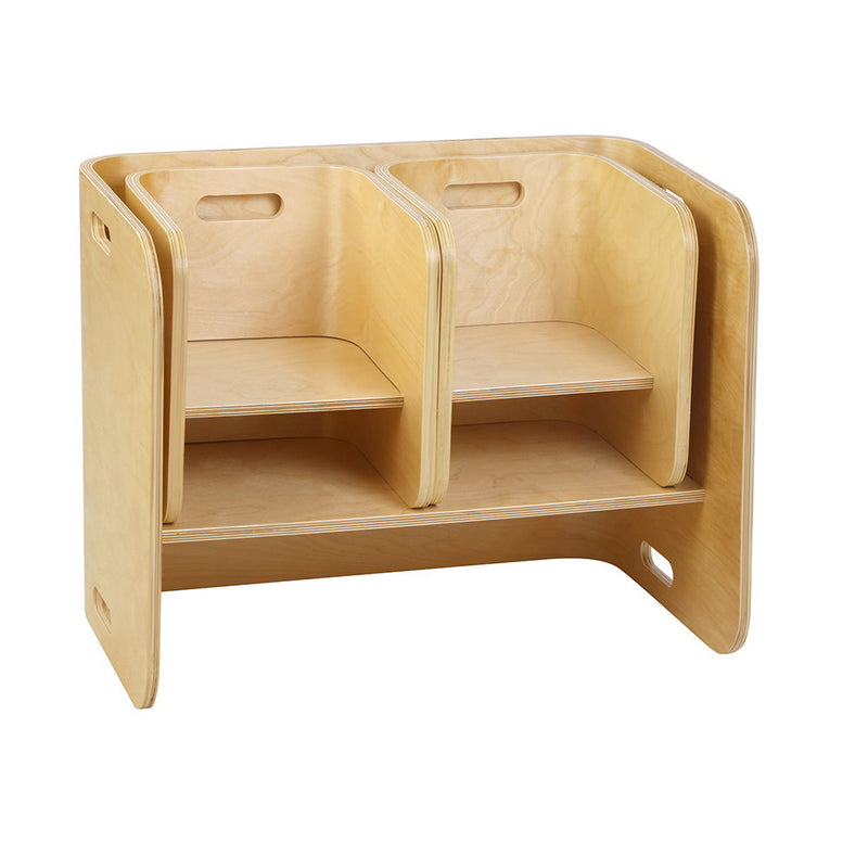 3 Piece -  Kids Table Chair Set Desk - Natural