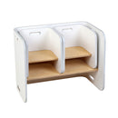 3 Piece -  Kids Table Chair Set Desk - White