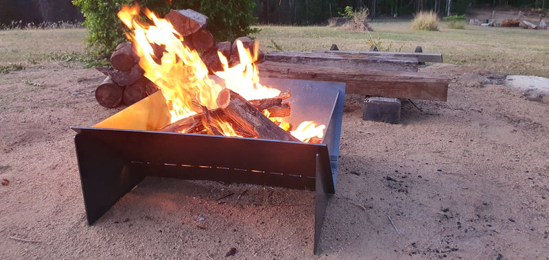 big camping fire pit collapsable