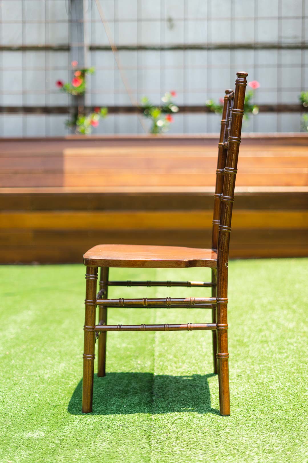 Walnut Wooden Tiffany Chair - $67