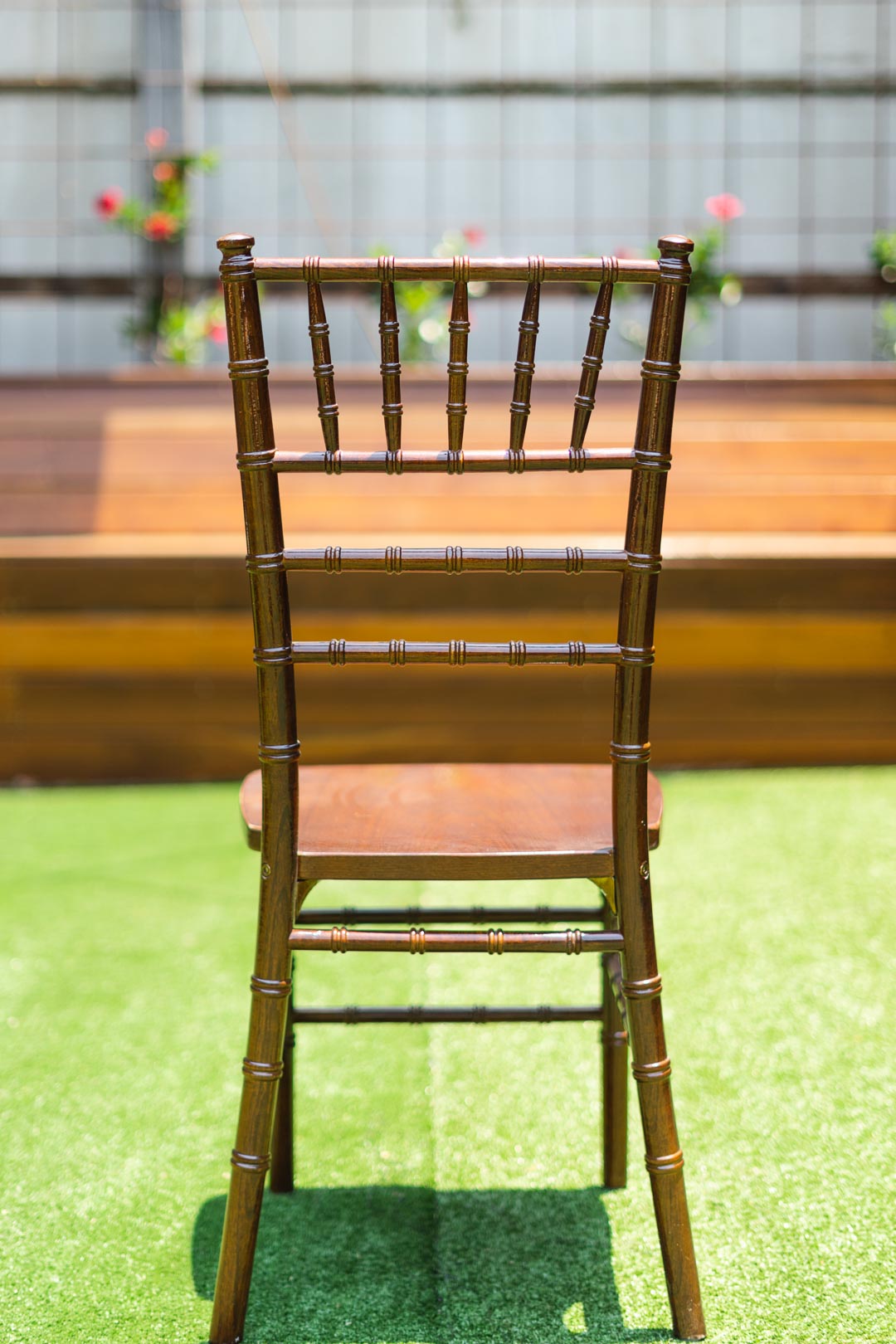 Walnut Wooden Tiffany Chair - $67