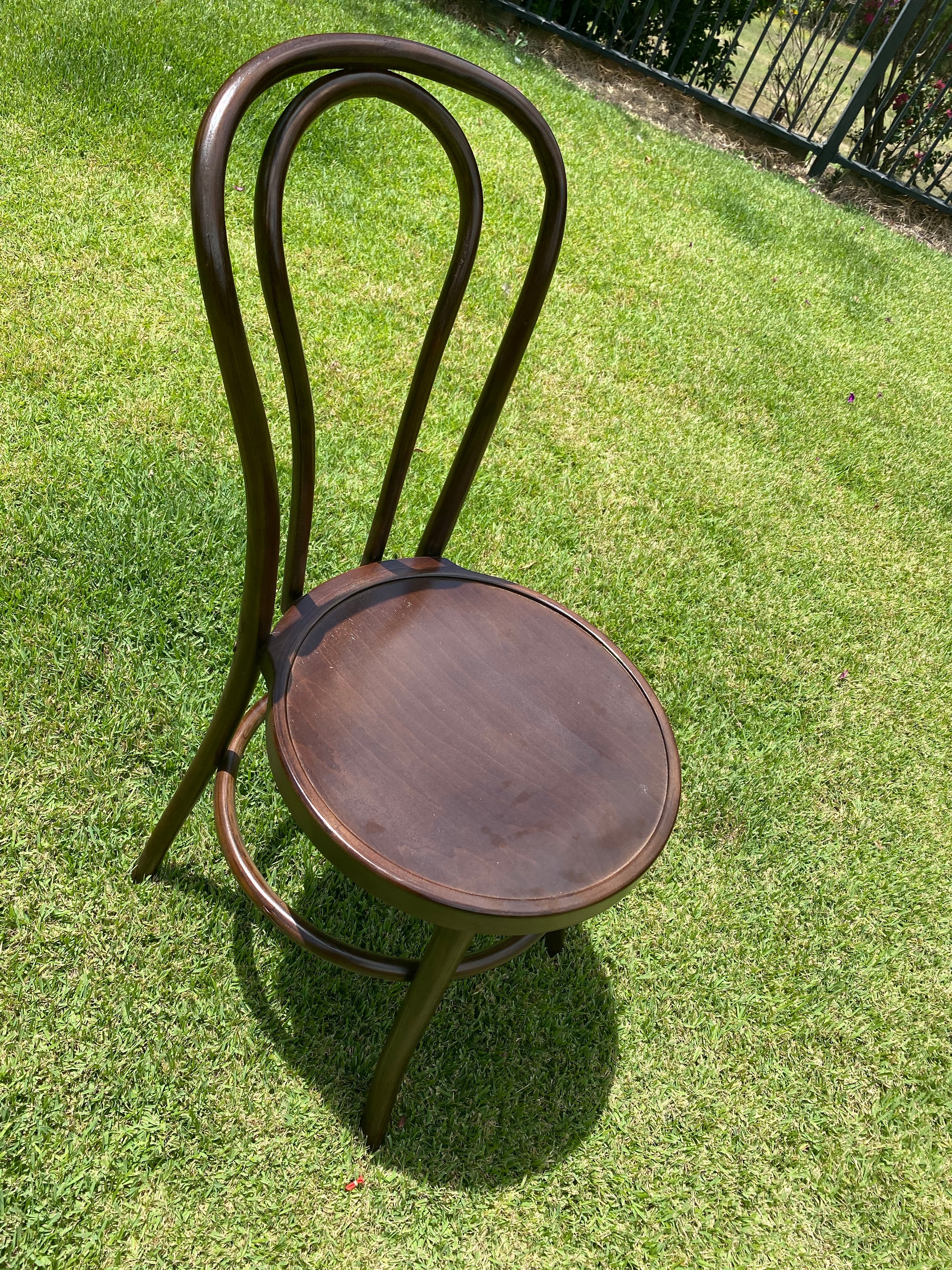 Dark beechwood Bentwood chair