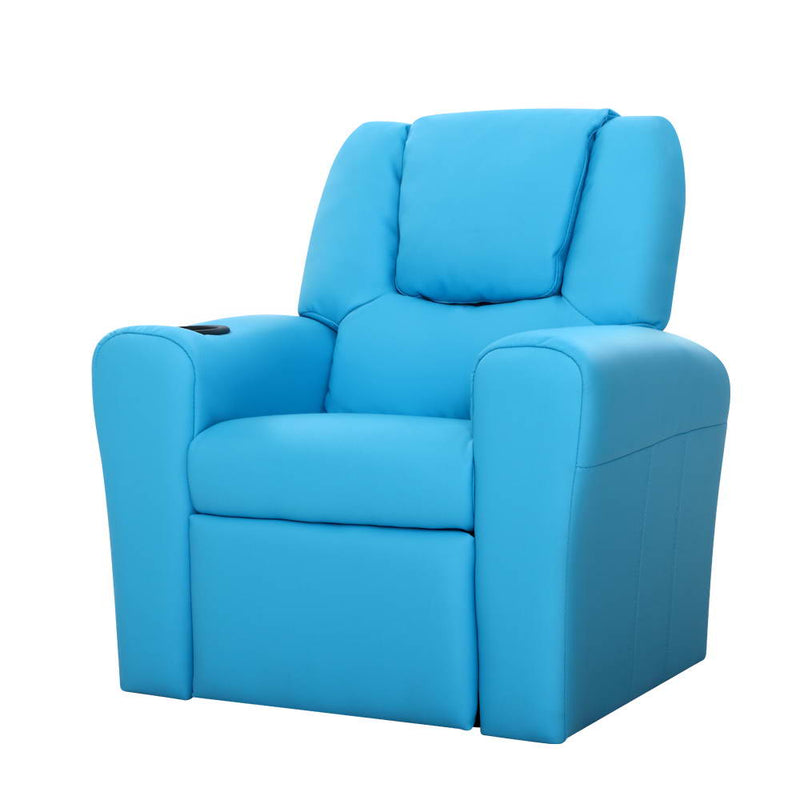 Kids Recliner - Blue