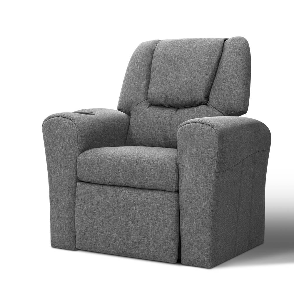 Kids Recliner - Grey