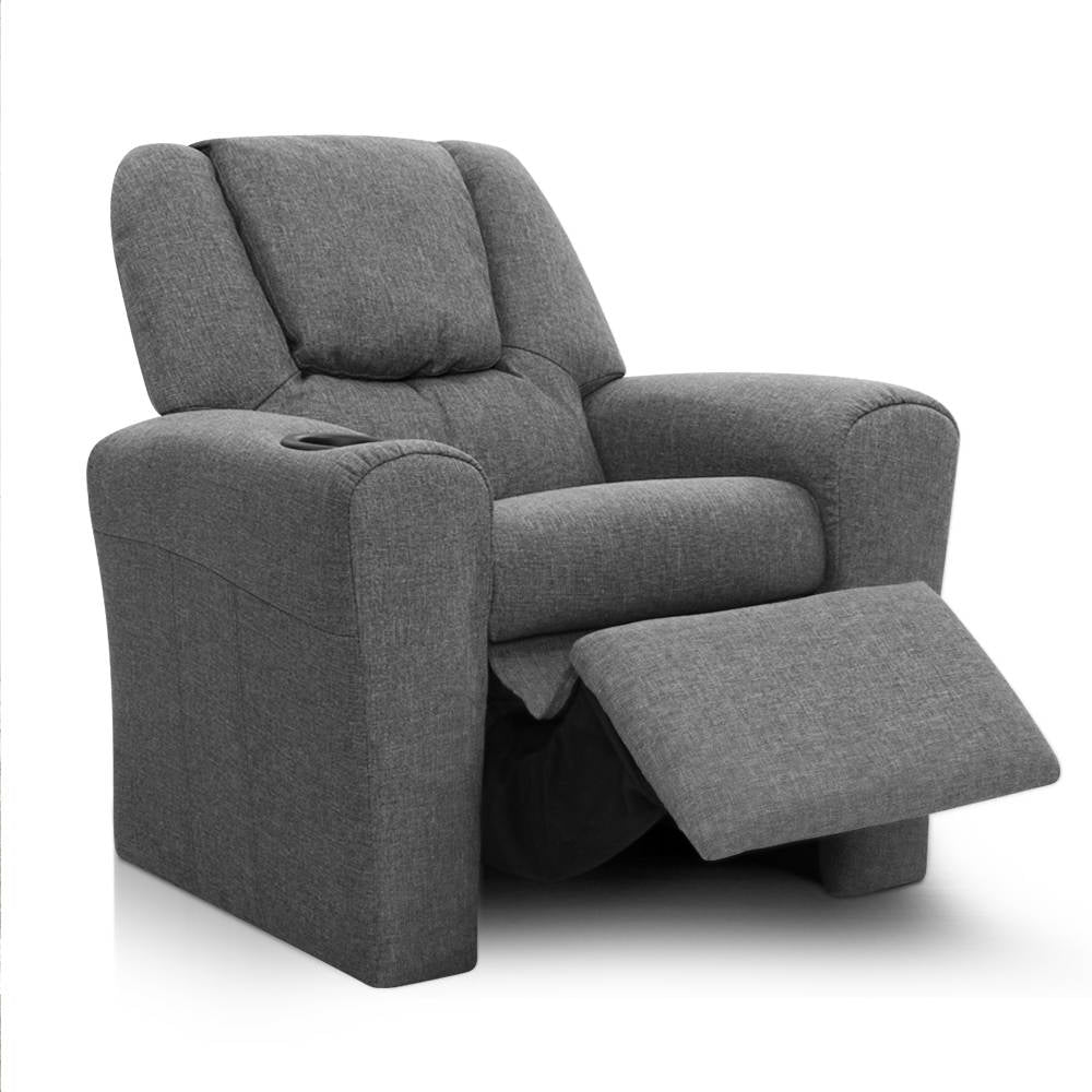 Kids Recliner - Grey