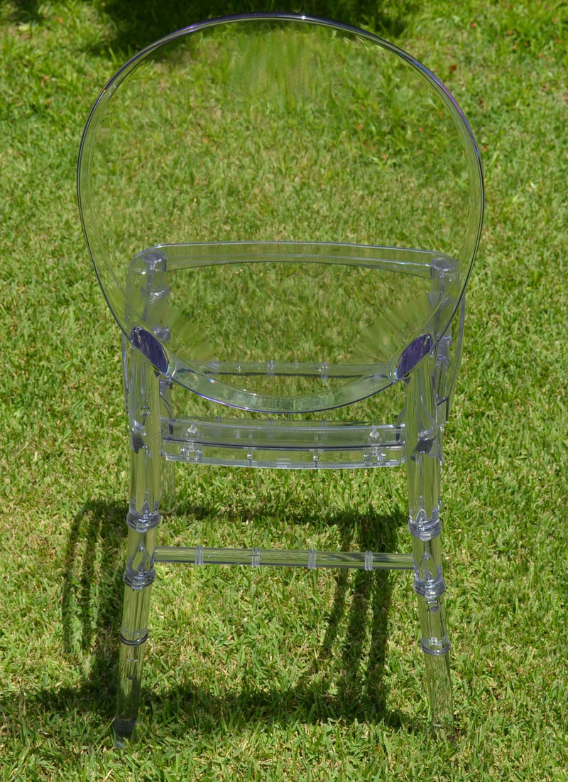 Clear wedding chair