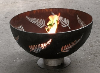 New Zealand Silver Fern Firepit