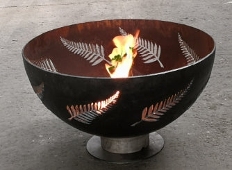 New Zealand Silver Fern Firepit
