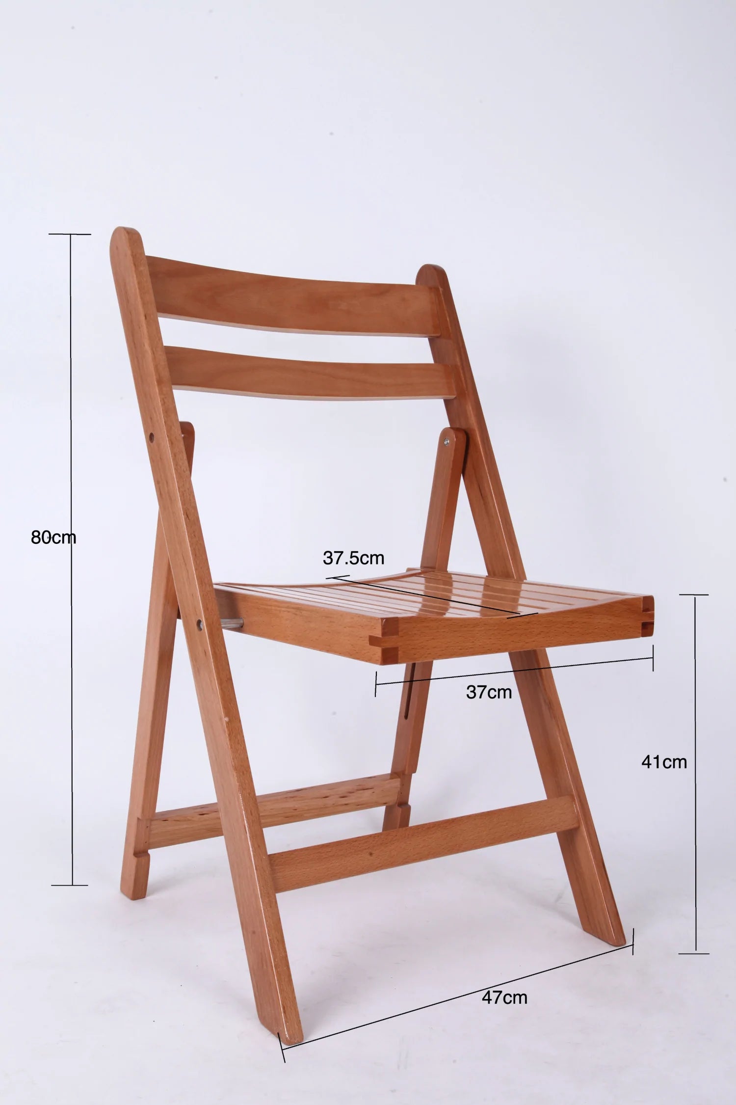 BULK 52+ Slatted Americana Chairs - Natural Timber