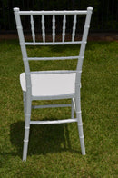 Tiffany wedding chair plastic white