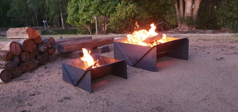 collapsible fire pits for camping