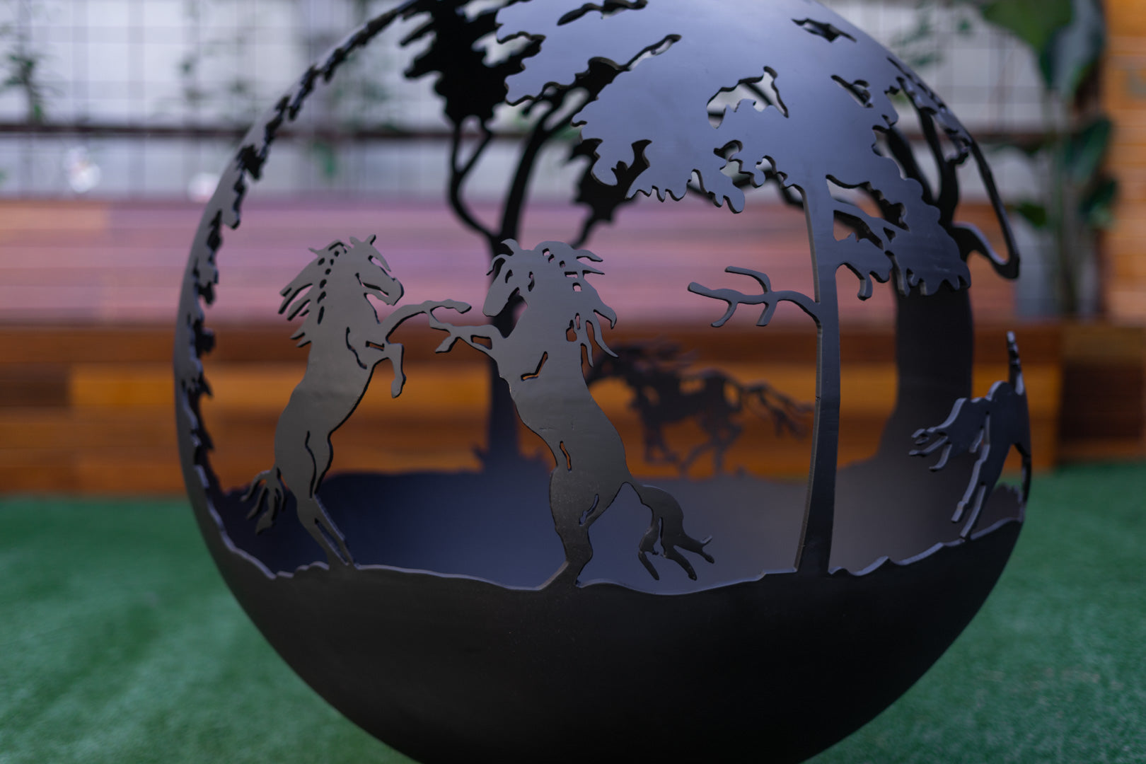 horse firepit