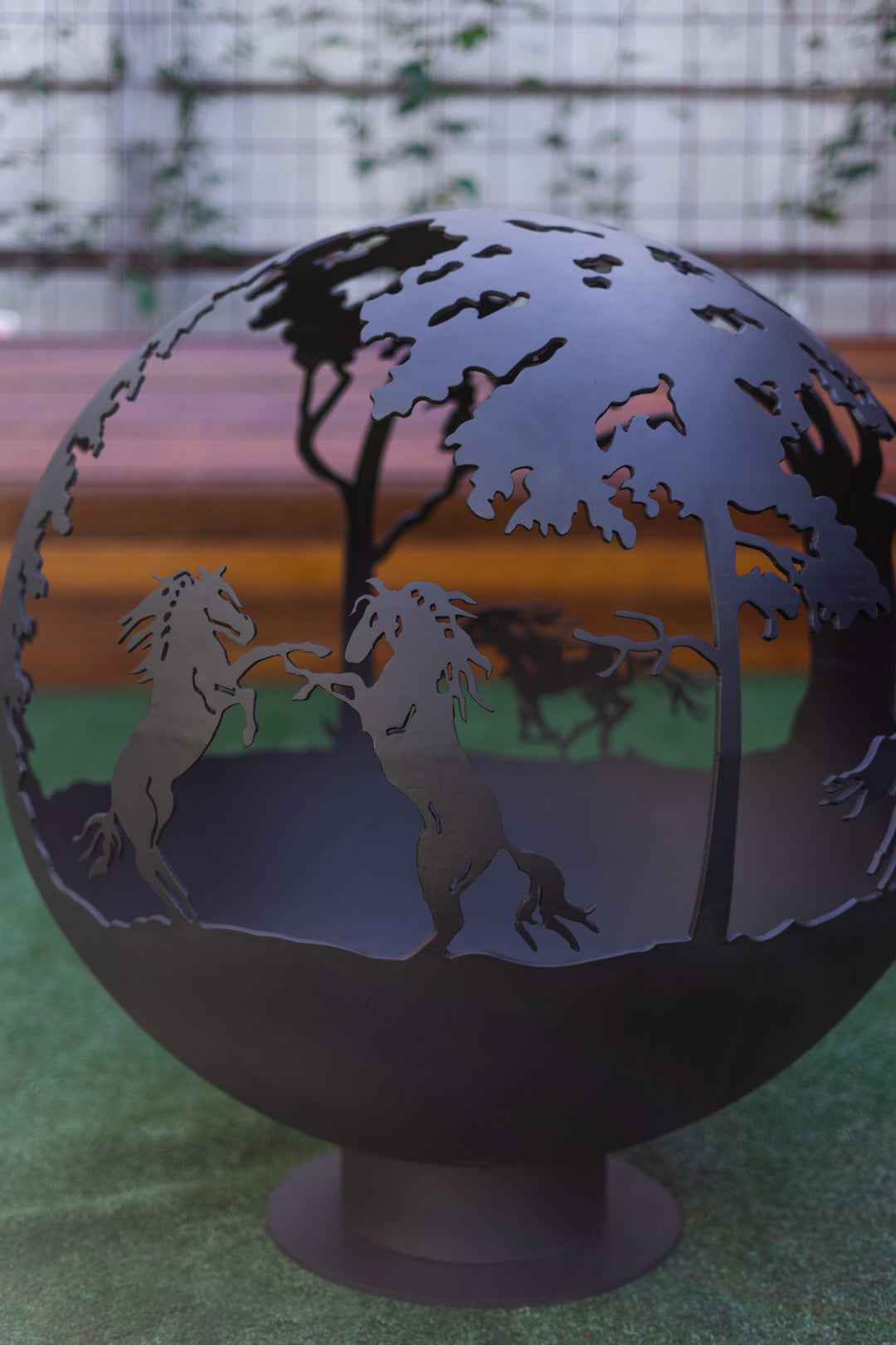 horse firepit