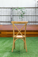 Crossback Chair rattan seat bentwood