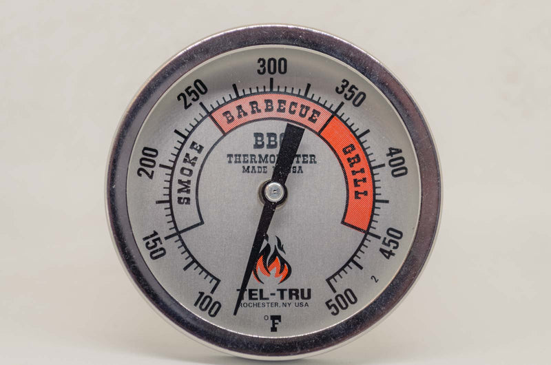 silver tel-tru thermometer for sale