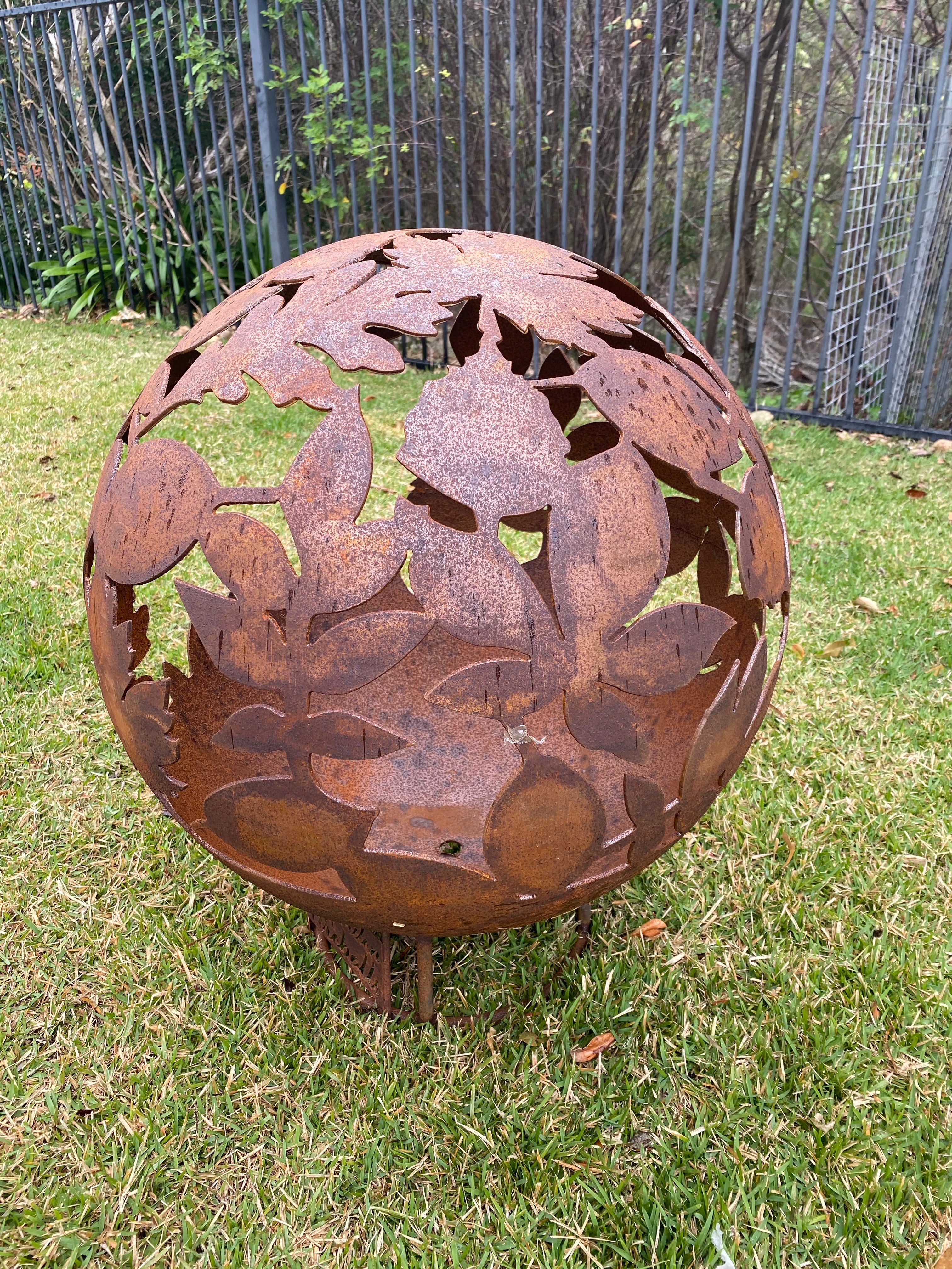 Leaf Garden - 50cm Steel Fire Pit