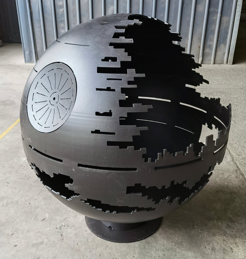 death star fire pit