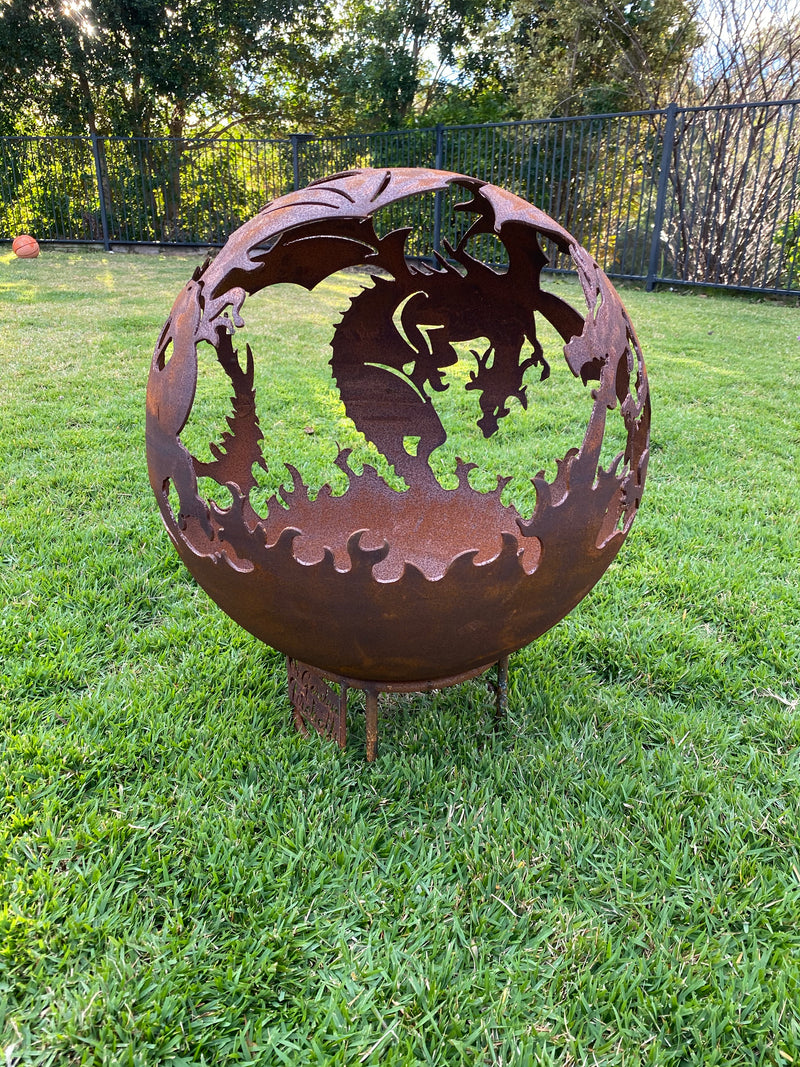 Fire Dragon - 50cm Steel Fire Pit