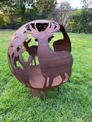 Fire Pit - Stag and Doe JNR steel fire pit