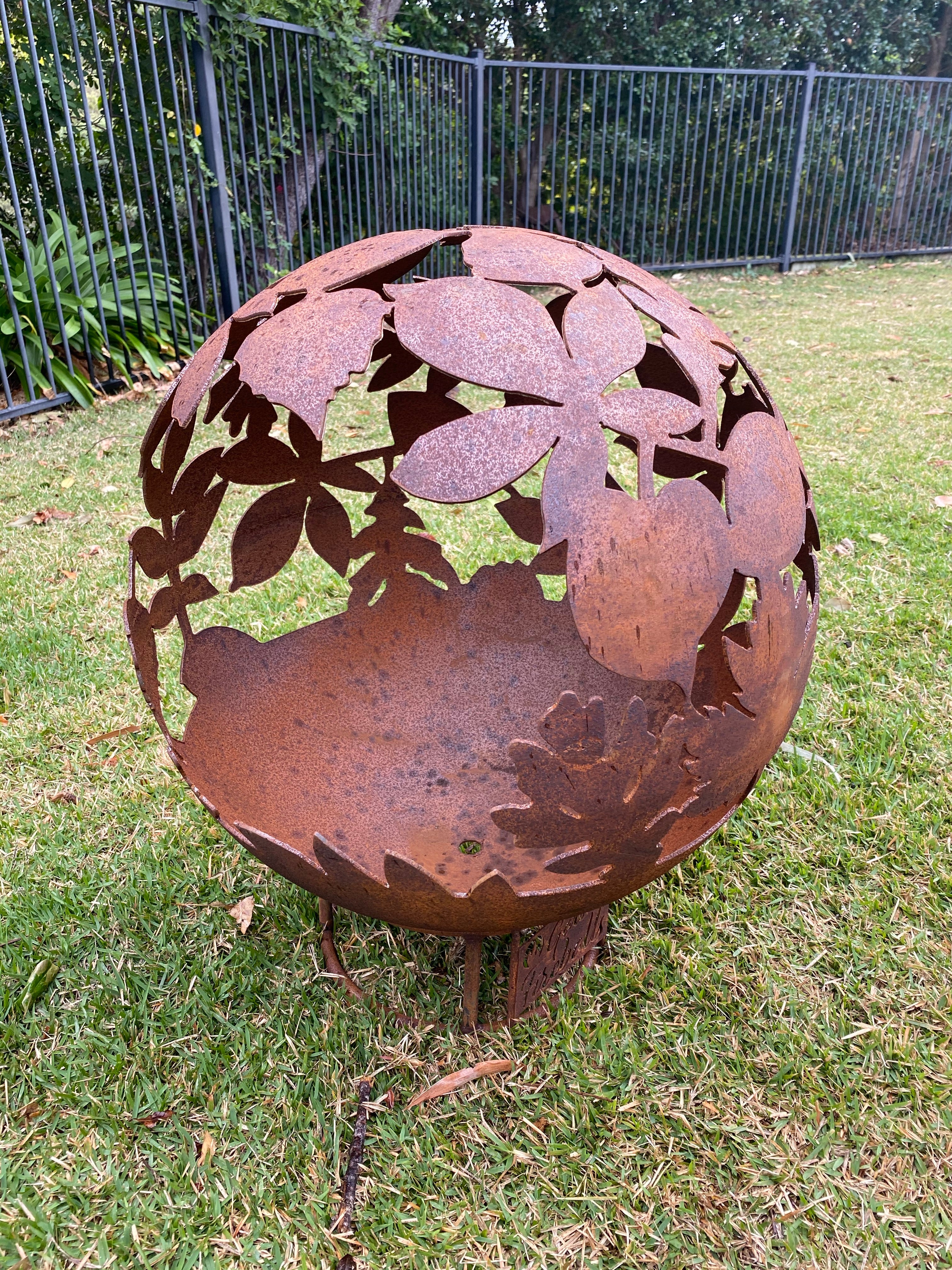 Leaf Garden - 50cm Steel Fire Pit