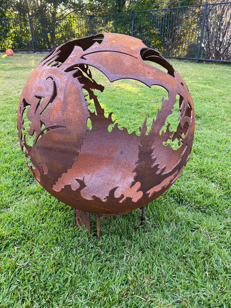 Fire Dragon - 50cm Steel Fire Pit