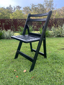 52+ BULK - Slatted Black Americana - Resin/Plastic