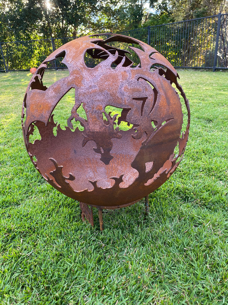 Fire Dragon - 50cm Steel Fire Pit