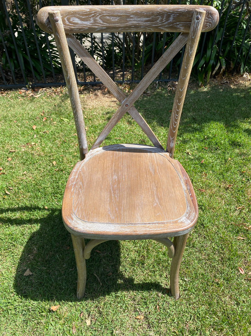 Wooden Crossback Chairs