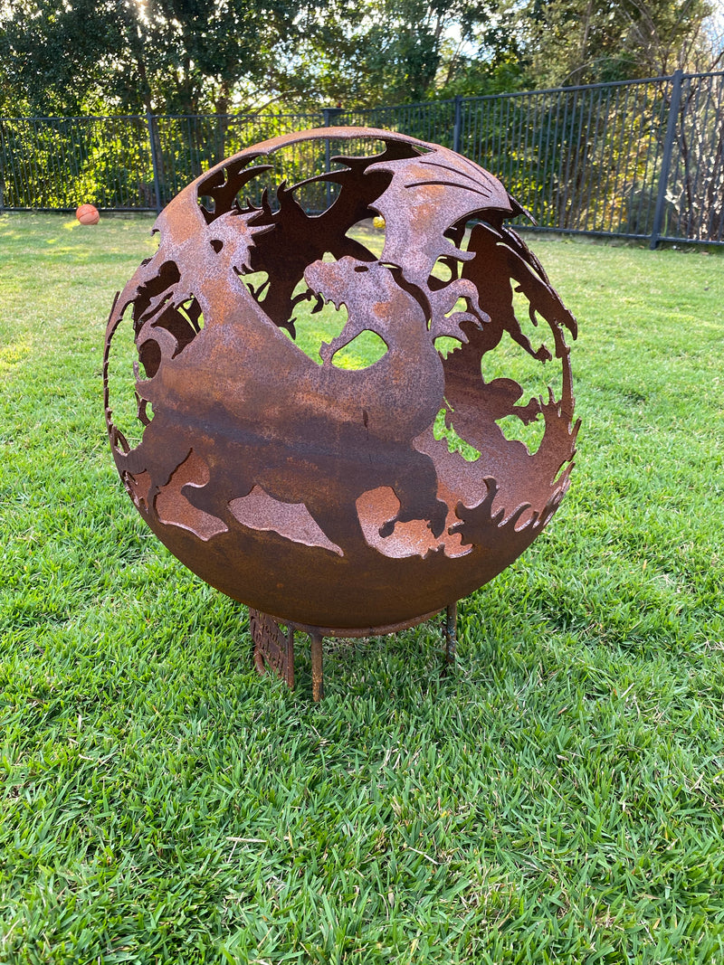 Fire Dragon - 50cm Steel Fire Pit