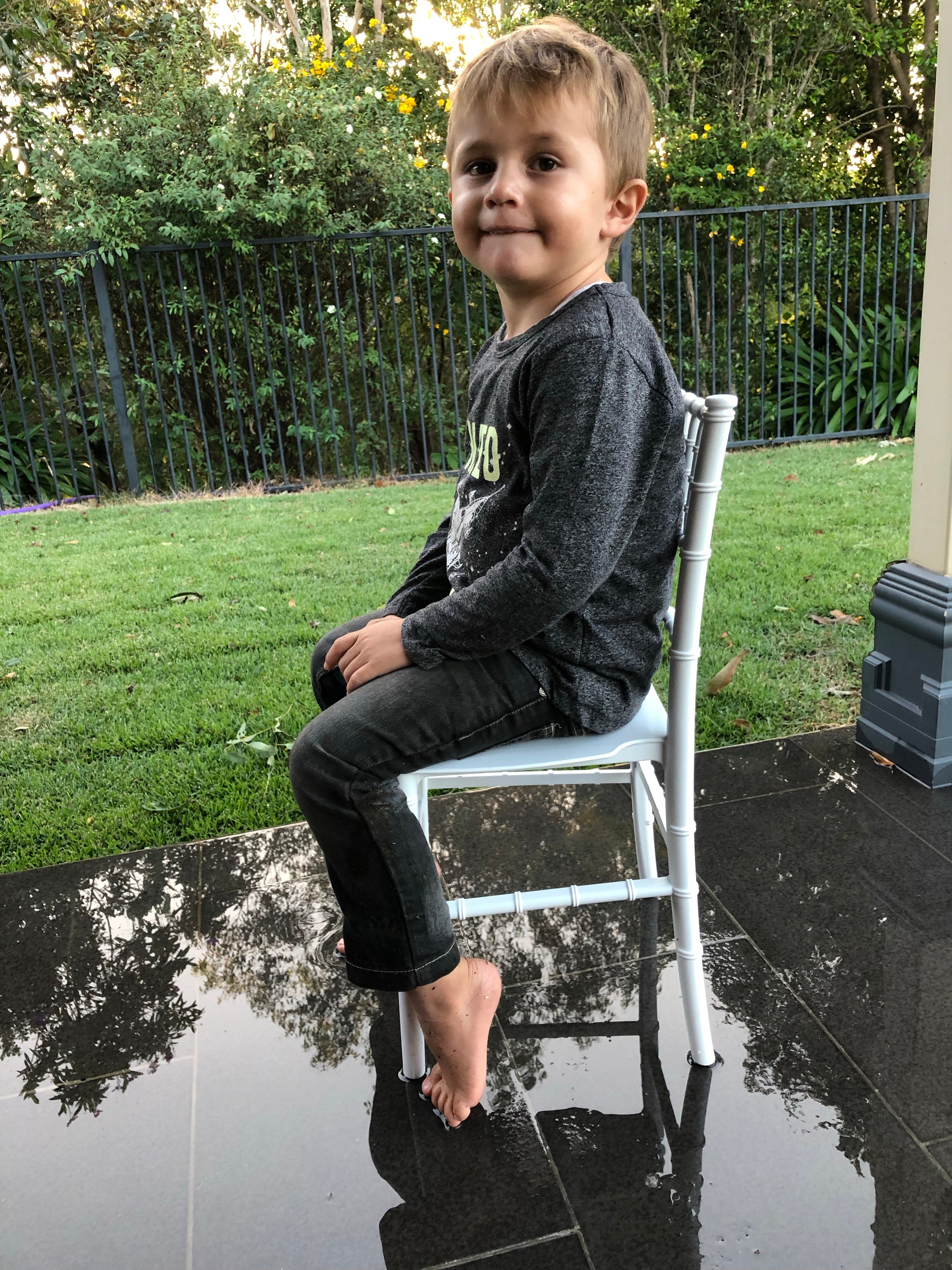 Kids Tiffany Chiavari Resin Chair